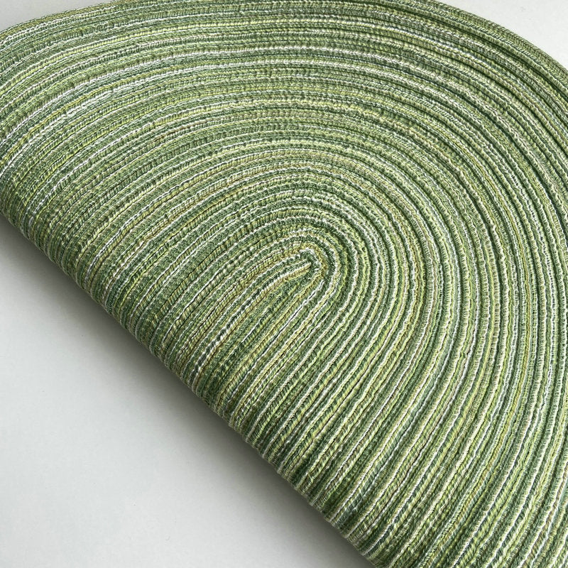 Wholesale Woven Potholder Creative Oval Cotton Yarn Table Mat